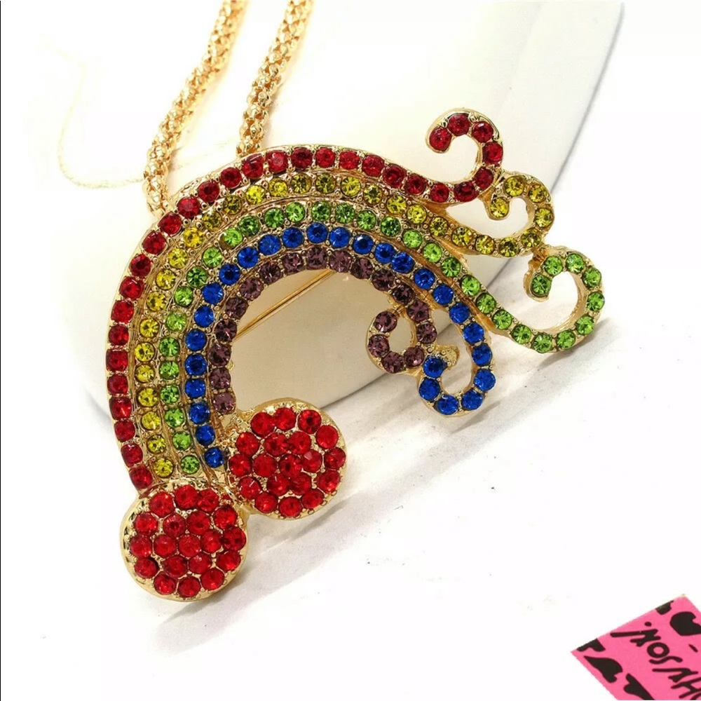 Betsey Johnson Rainbow Necklace
